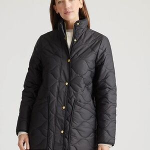NWT Quince Featherless Quilted Long Puffer Jacket